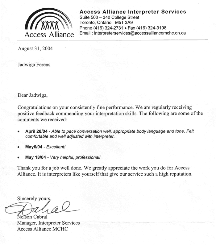 Testimonials - text